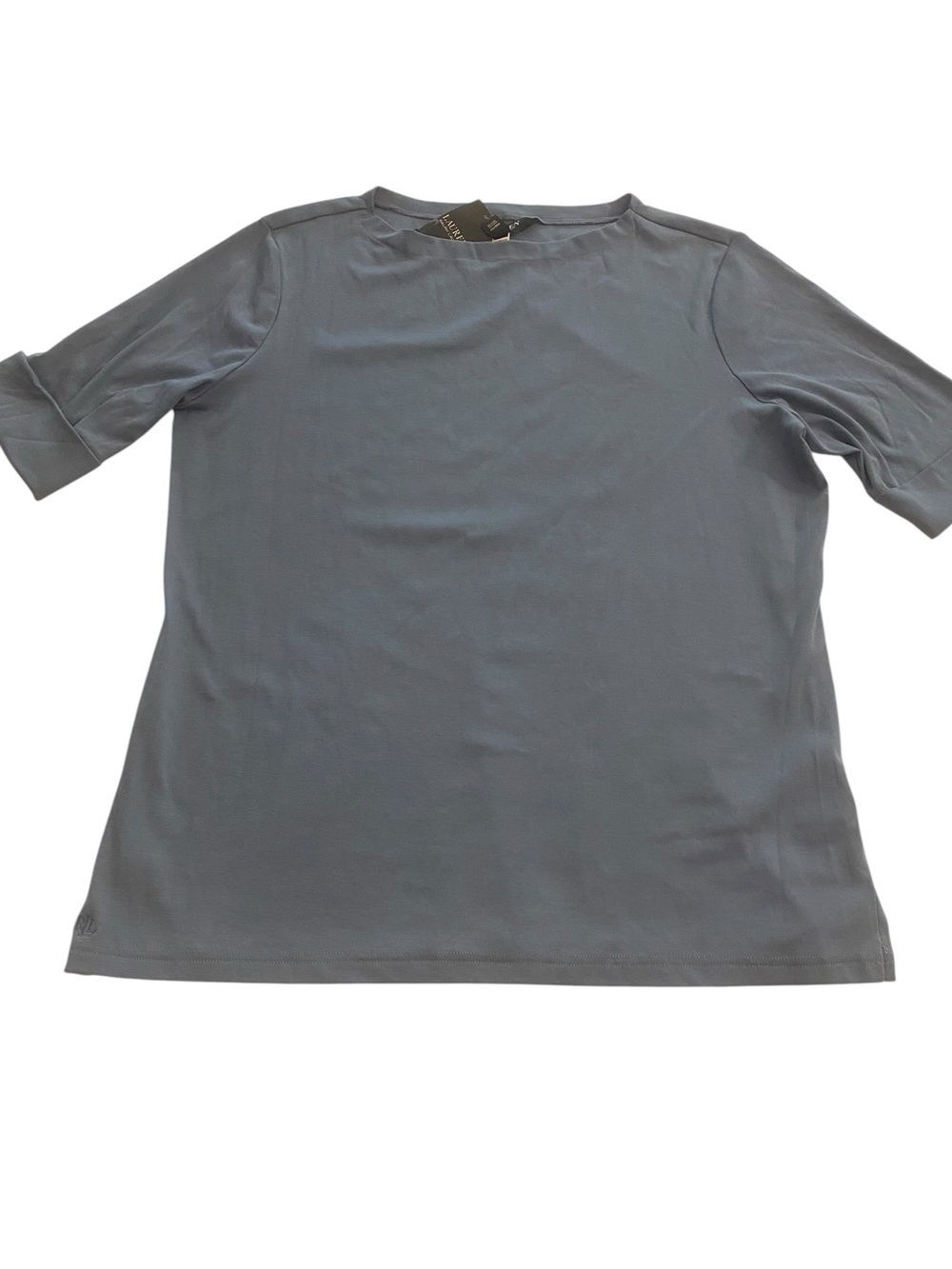 Women's Blue* Short Sleeve Top New Lauren Ralph Lauren size 1X